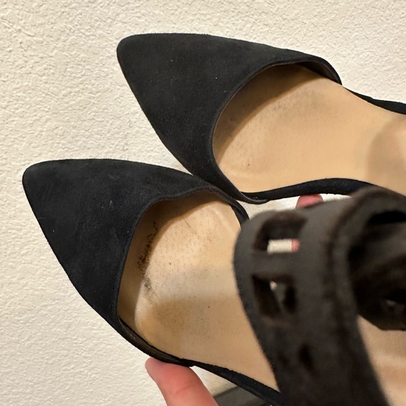 JOE’S JEANS Norman Laser Cut Suede/Leather High Heels Size 8 *CALL OUT* - Picture 6 of 11